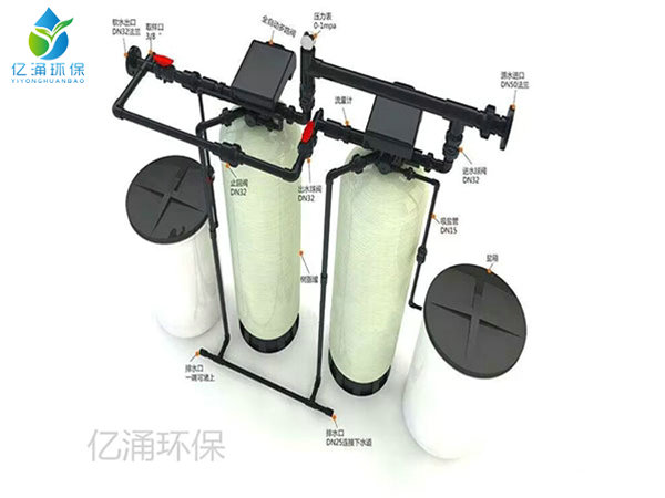 Fully automatic softening water equipment